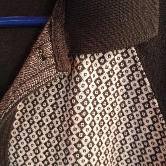 Vintage City Streets Men's Sweater Polo Button Down - Picture 2 of 4